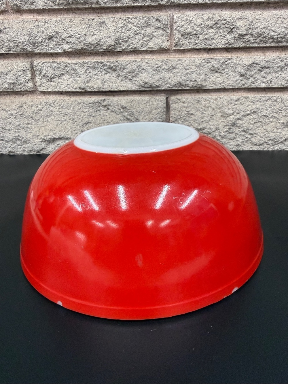 Pyrex Primary Color Red Nesting Mixing Bowl - #404 - Picture 3 of 5